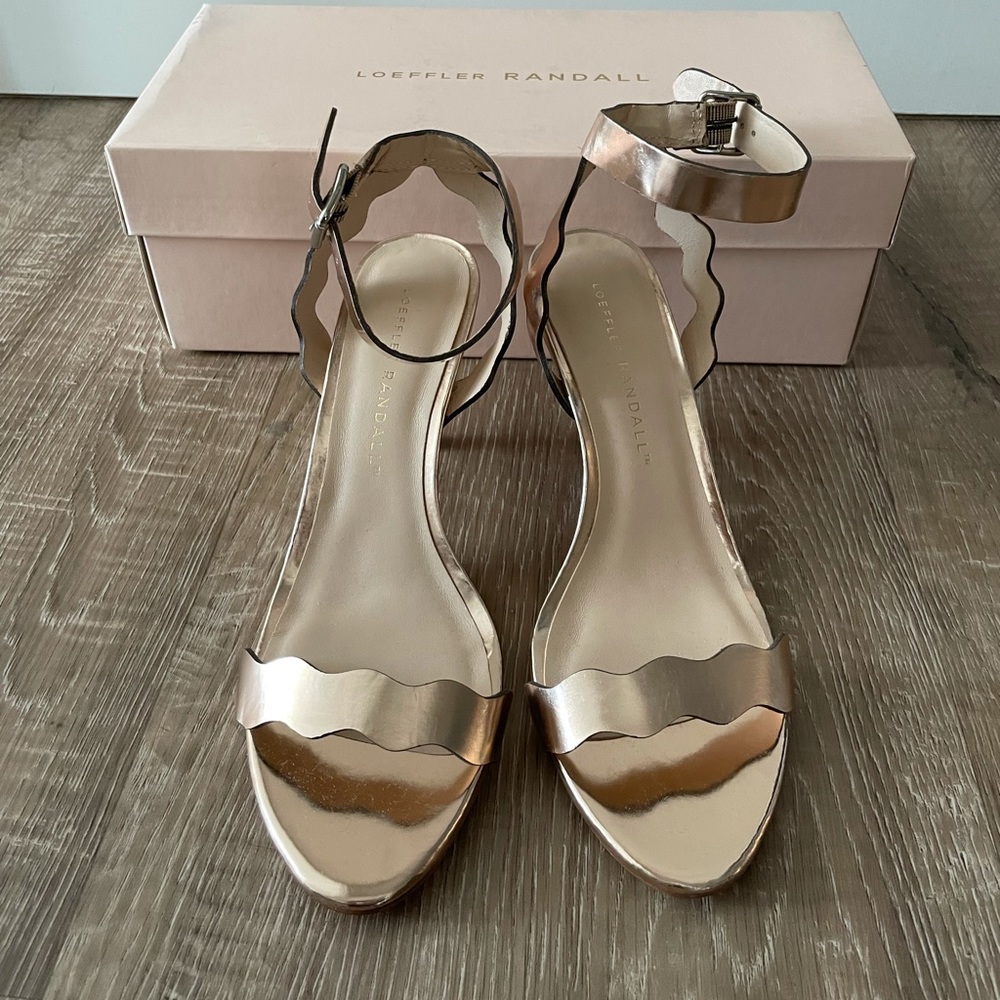 Loeffler Randall New Rose Gold Heels